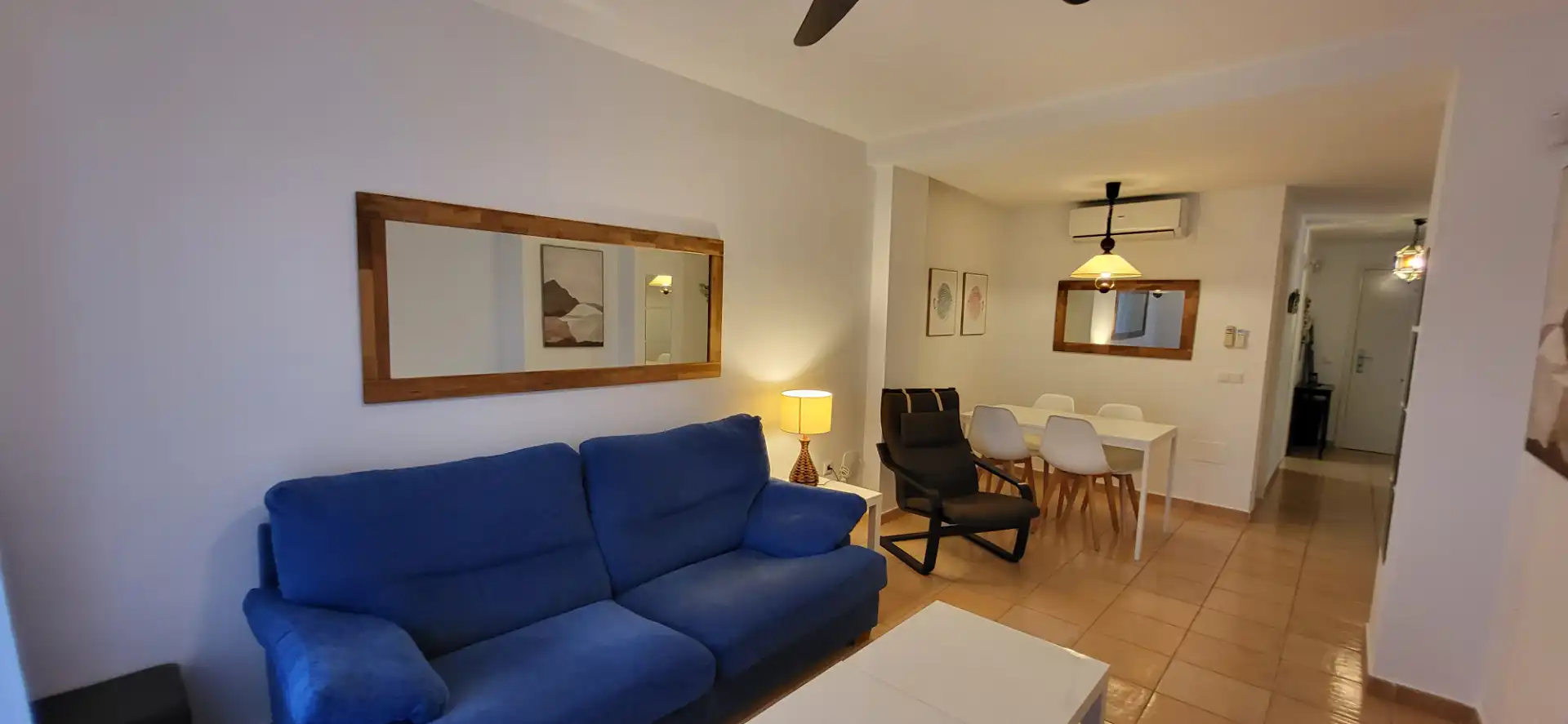 Living room of Duplexes for rent in Benalmádena  with Air Conditioner, Heating and Terrace