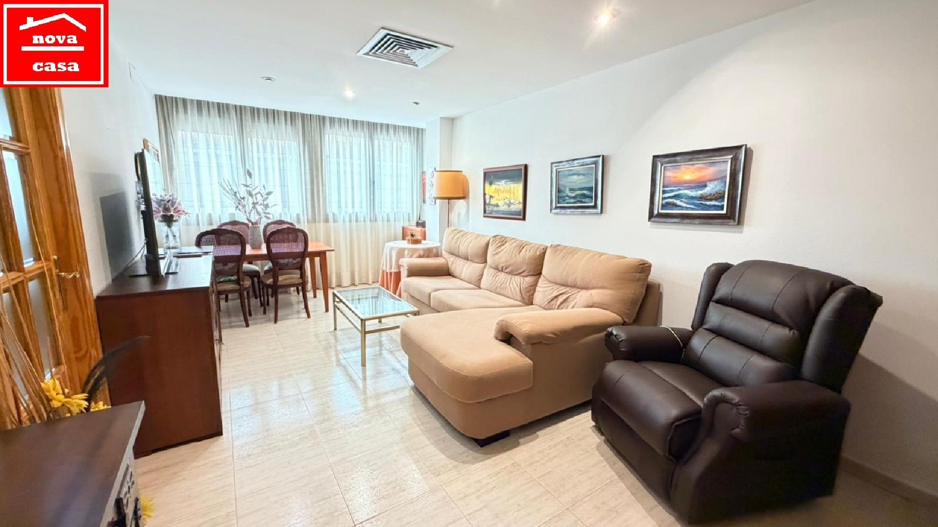 Sala d'estar de Dúplex en venda en Oropesa del Mar / Orpesa amb Terrassa i Moblat