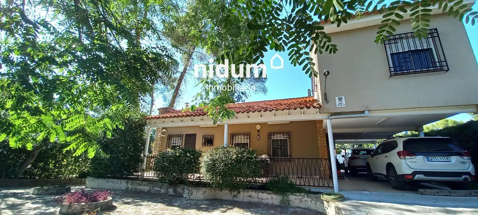Vista exterior de Casa o xalet en venda en El Genovés amb Aire condicionat, Traster i Piscina