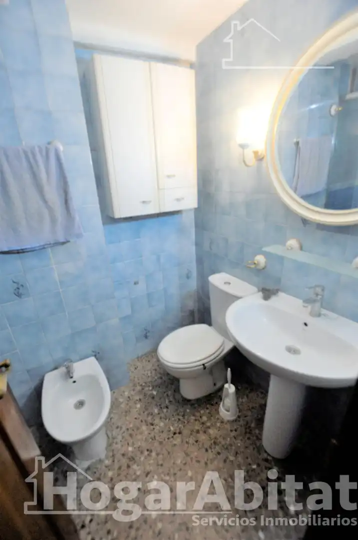 Badezimmer von Wohnung zum Verkauf in Valencia mit Klimaanlage, Heizung und Terrasse