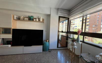 Living room of Flat for sale in  Valencia Capital  with Balcony