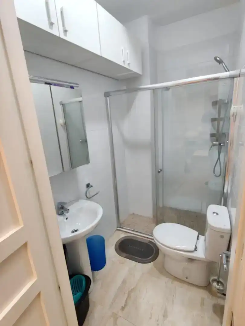 Bathroom of Study for rent in  Murcia Capital  with Air Conditioner