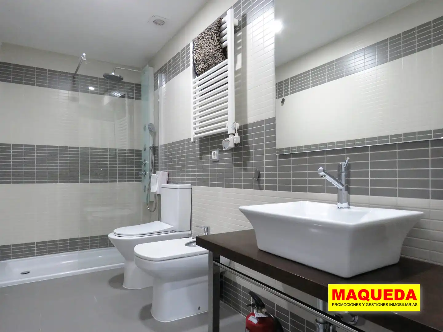 Badezimmer von Loft zur Miete in Alcorcón mit Klimaanlage, Heizung und Parkett