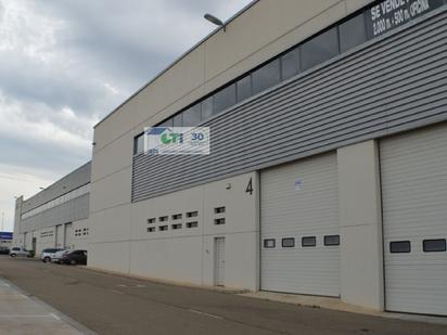 Exterior view of Industrial buildings for sale in  Zaragoza Capital