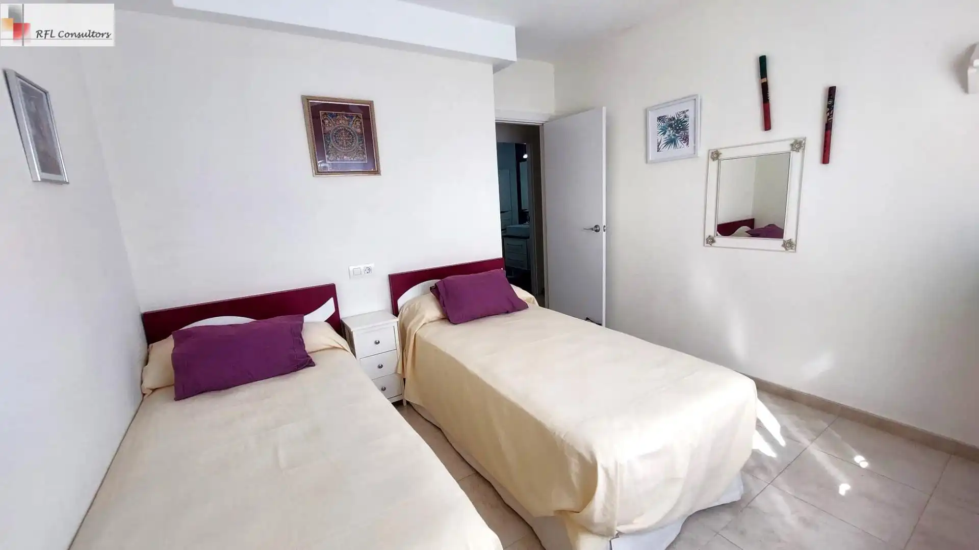 Habitación de Apartamento de alquiler en Torreblanca con Jardín privado, Terraza y Amueblado