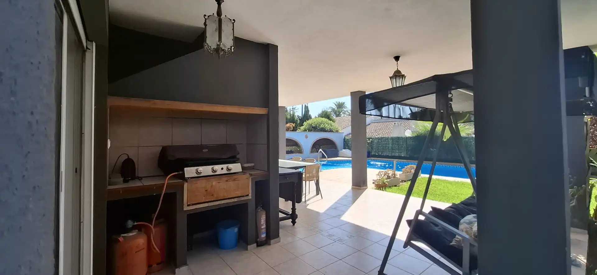 Jardín de Casa o chalet en venta en Benicasim / Benicàssim con Calefacción, Jardín privado y Terraza