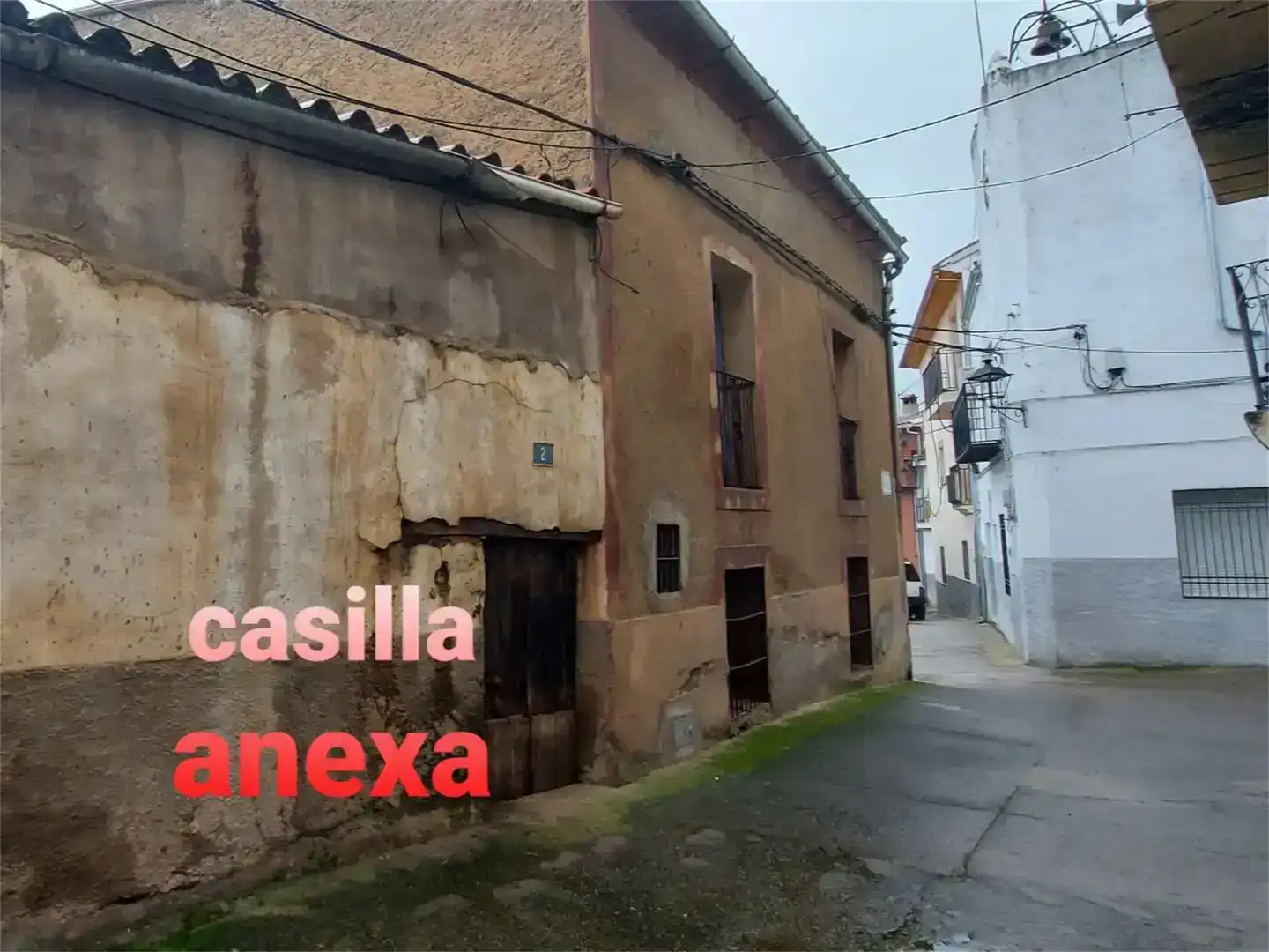 Vista exterior de Casa adosada en venda en Marchagaz amb Traster