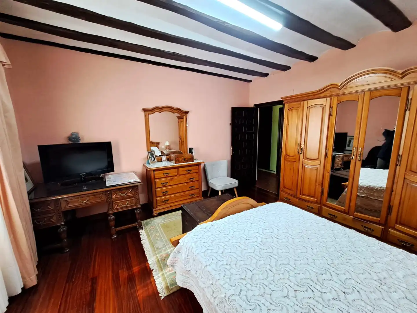 Dormitori de Casa adosada en venda en Baños de Rioja amb Calefacció, Jardí privat i Terrassa