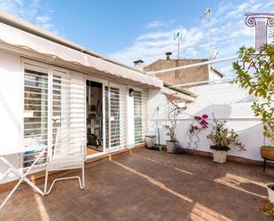 Terrace of House or chalet for sale in  Sevilla Capital  with Air Conditioner, Heating and Parquet flooring