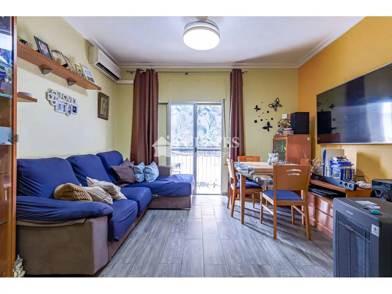 Living room of Flat for sale in Alicante / Alacant  with Air Conditioner, Storage room and Balcony