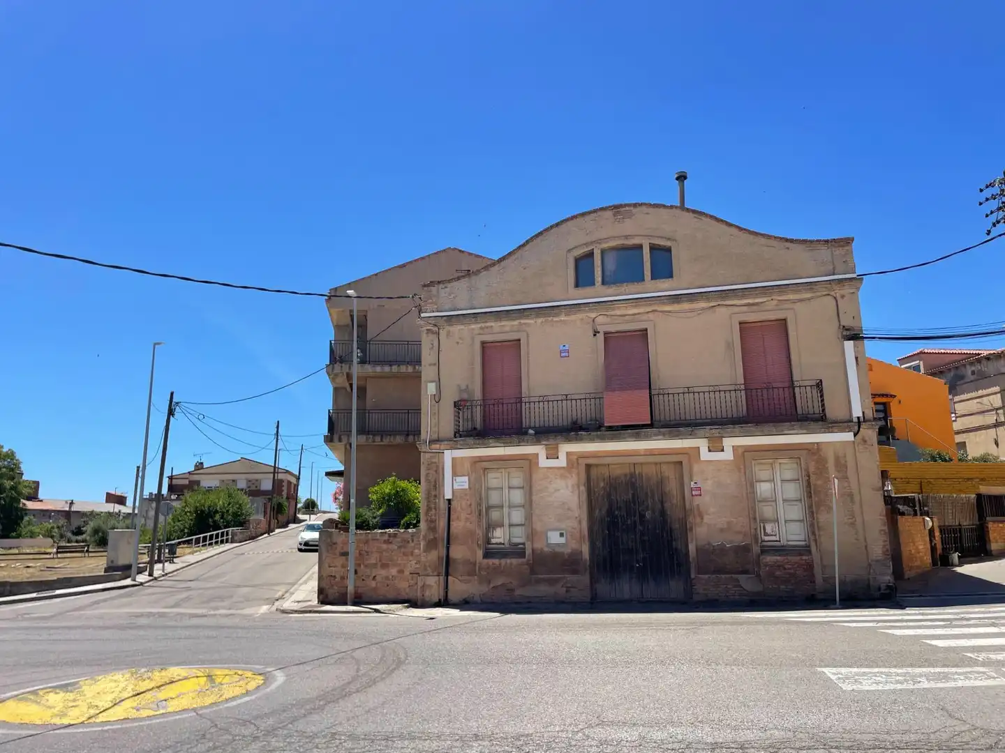 Vista exterior de Casa o xalet en venda en Calaf amb Calefacció, Jardí privat i Balcó