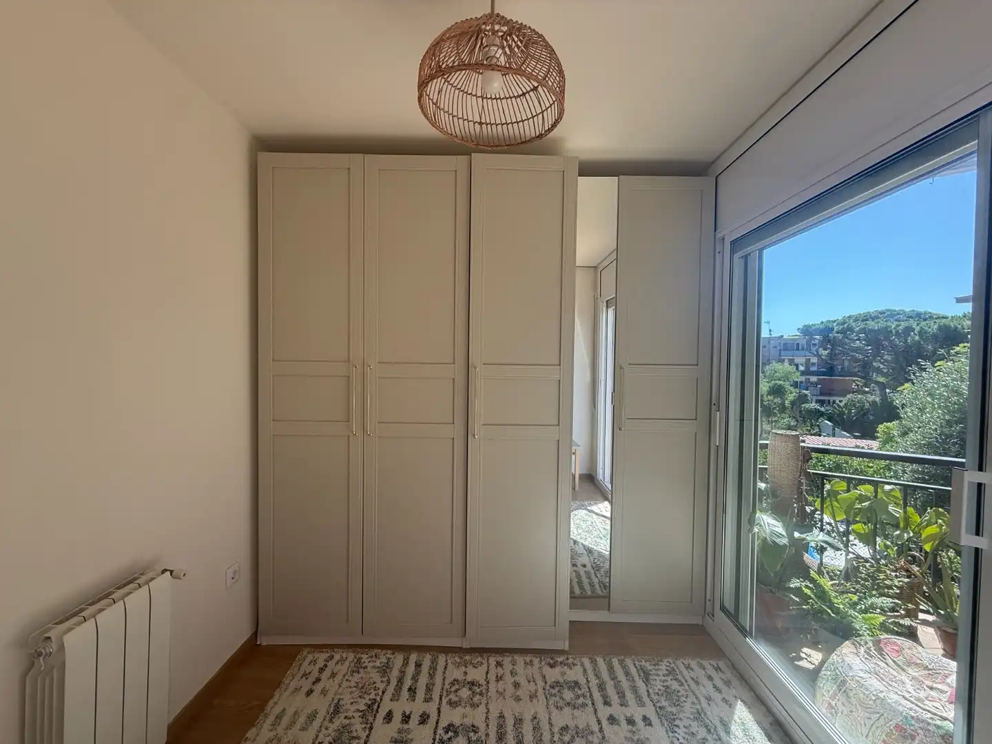 Dormitori de Apartament de lloguer en Castelldefels amb Calefacció, Parquet i Terrassa