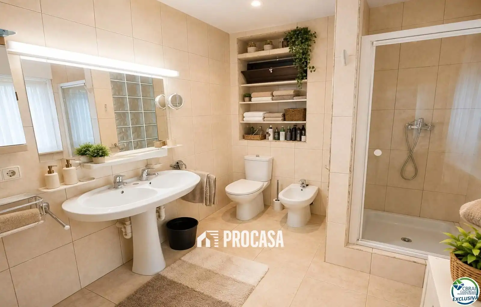 Bany de Casa o xalet en venda en Empuriabrava amb Aire condicionat, Calefacció i Traster