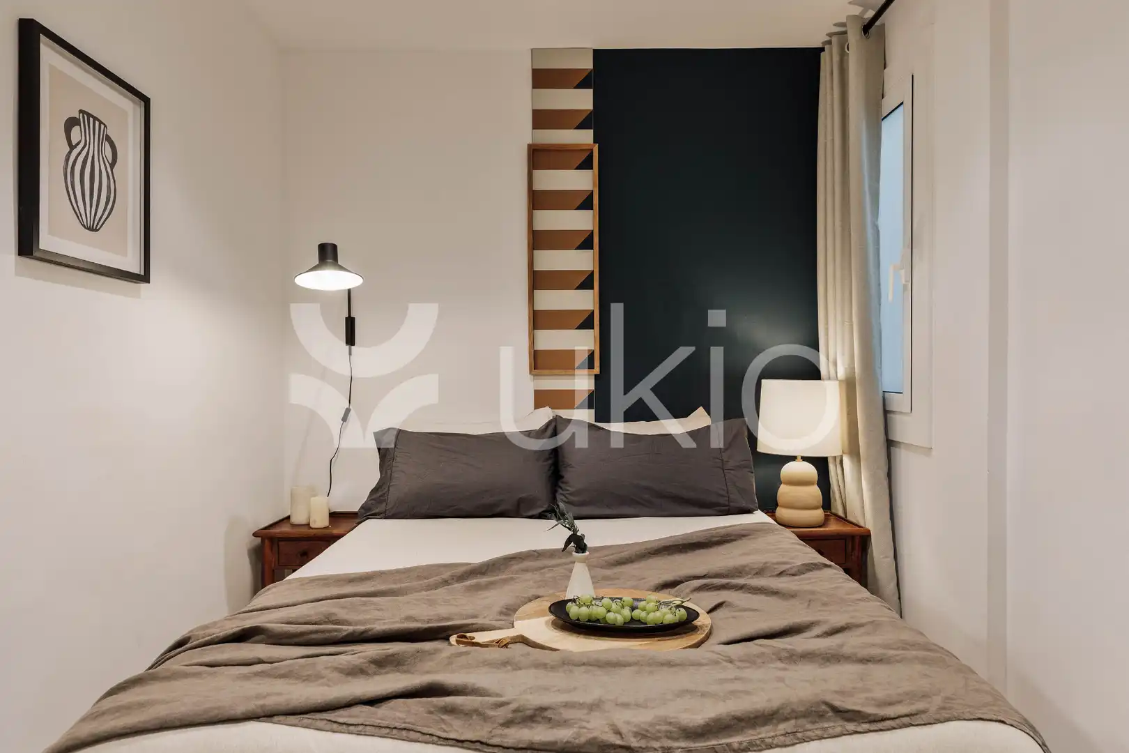 Bedroom of Apartments for rent in Barcelona  with Air Conditioner, Heating and Terrace