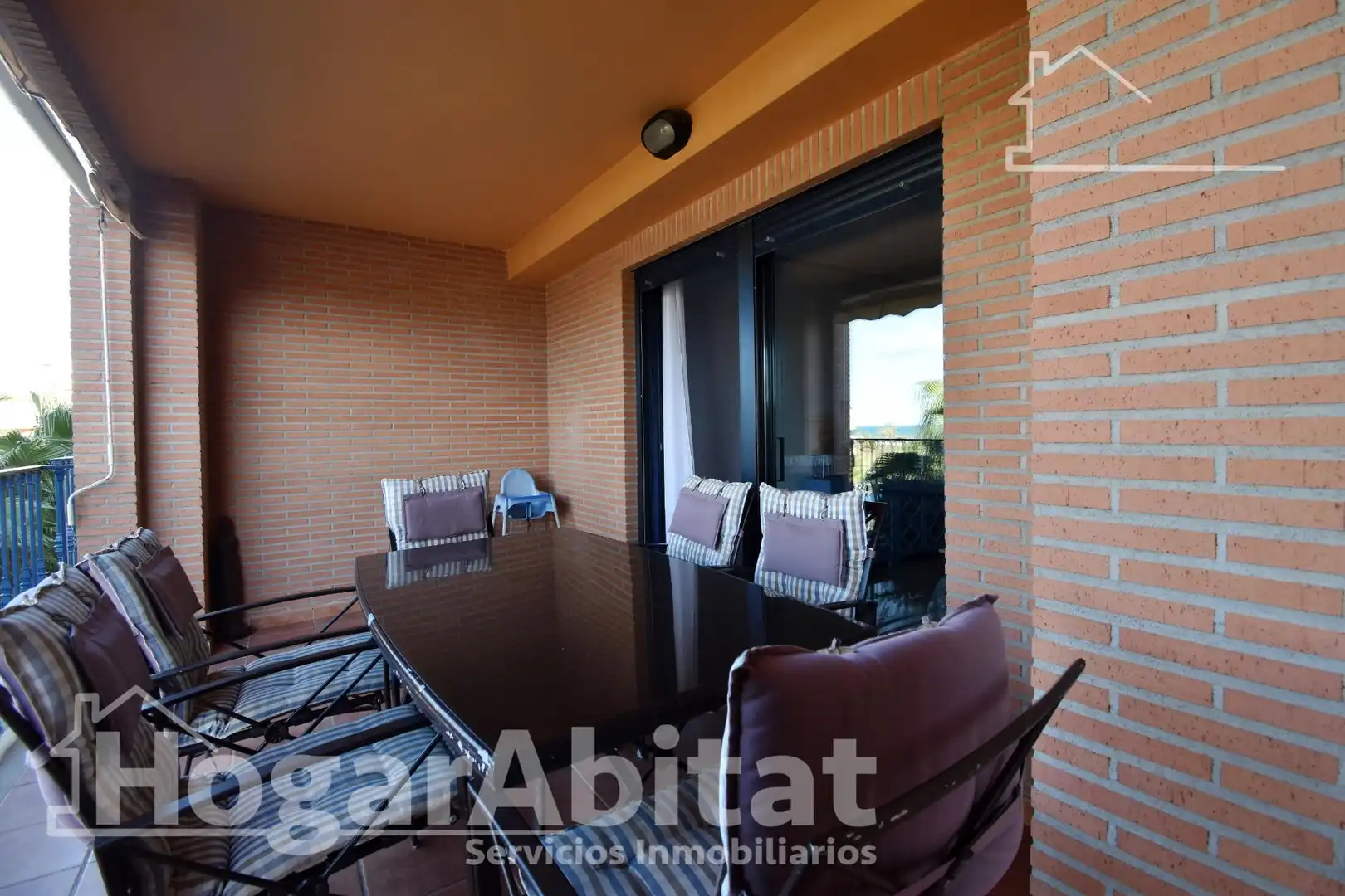 Terrace of Flat for sale in Dénia  with Private garden, Terrace and Furnished