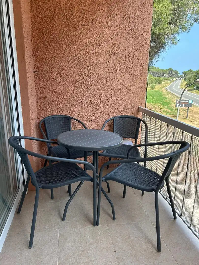 Terrassa de Apartament en venda en Pals amb Aire condicionat, Moblat i Piscina comunitària