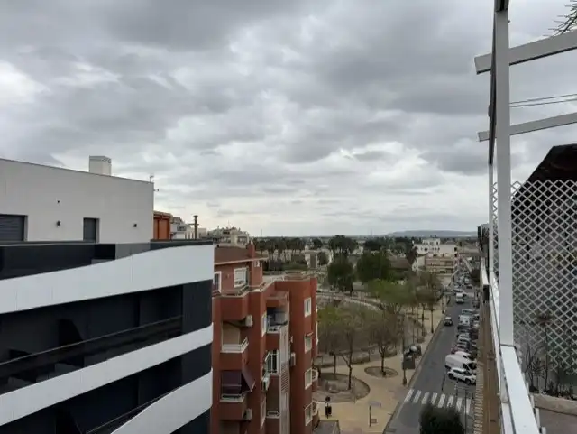 Exterior view of Attic for rent in Orihuela  with Air Conditioner, Terrace and Furnished