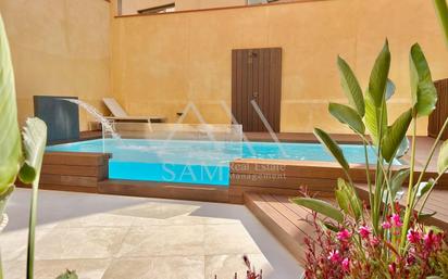 Piscina de Pis en venda en  Barcelona Capital amb Aire condicionat, Calefacció i Terrassa