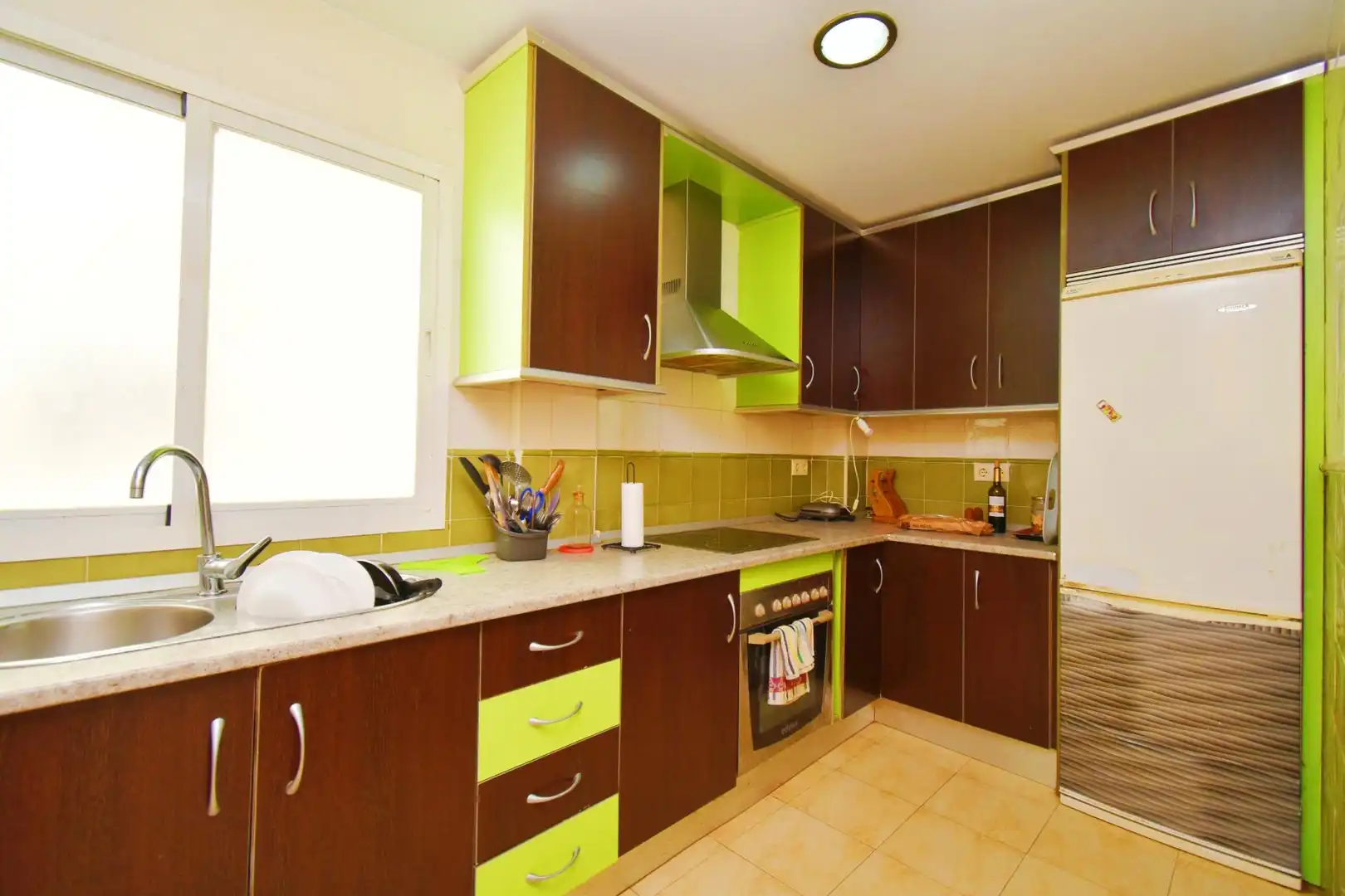 Kitchen of Flat for sale in El Ejido  with Furnished and Balcony