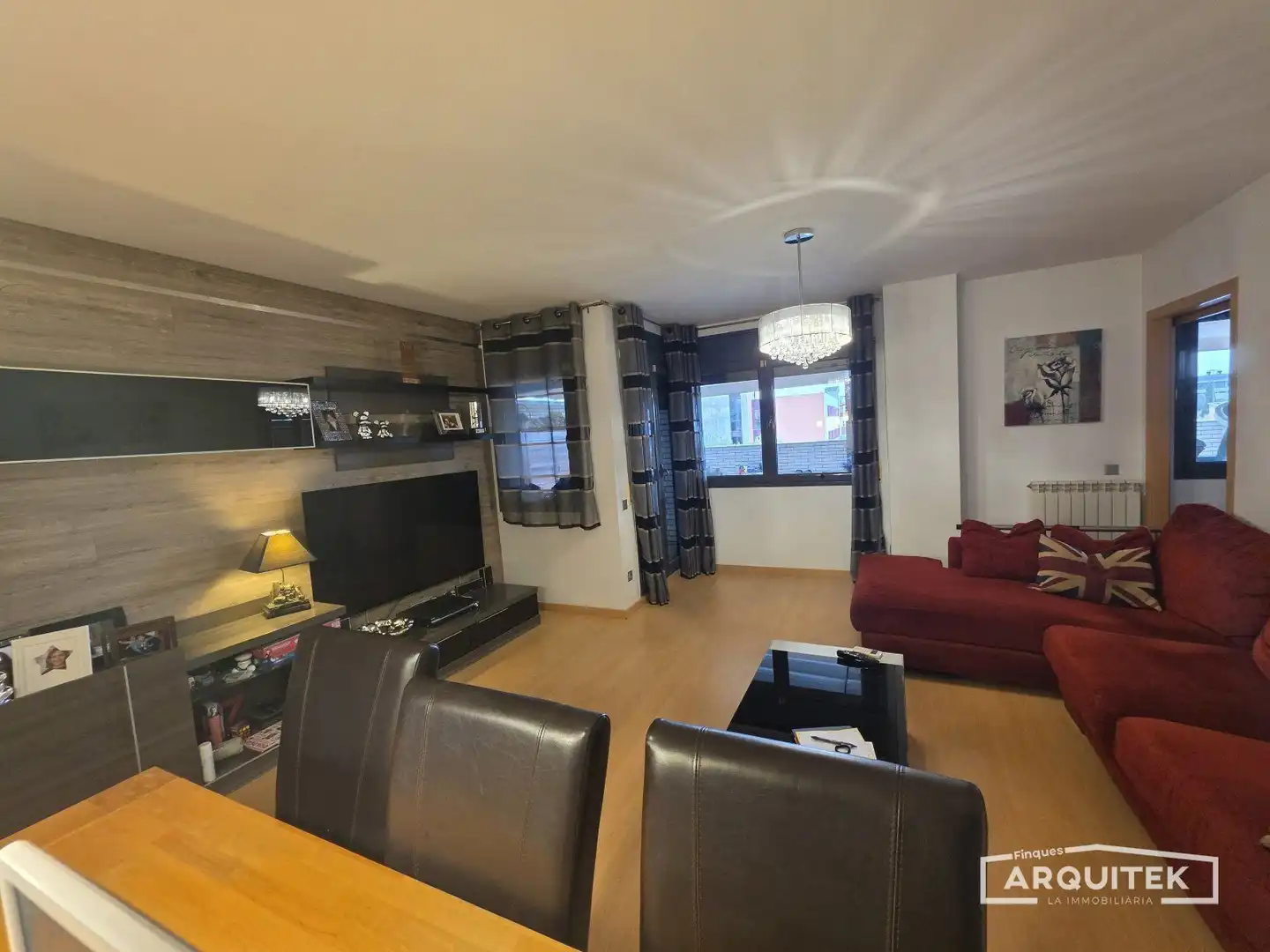 Sala d'estar de Pis en venda en Lleida amb Aire condicionat, Calefacció i Jardí privat