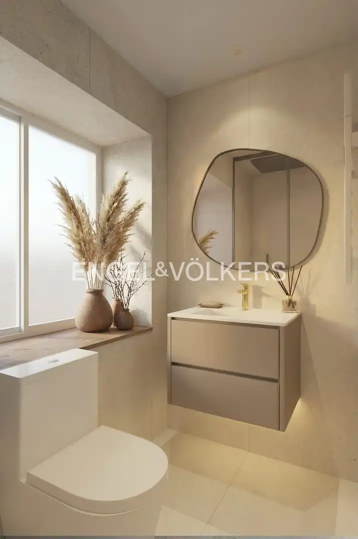Badezimmer von Wohnung zum Verkauf in Madrid mit Heizung