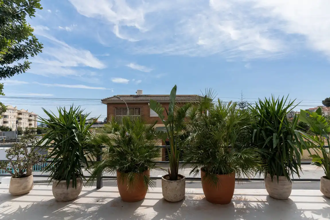 Terrace of Detached homes for sale in Torremolinos  with Air Conditioner, Terrace and Swimming Pool