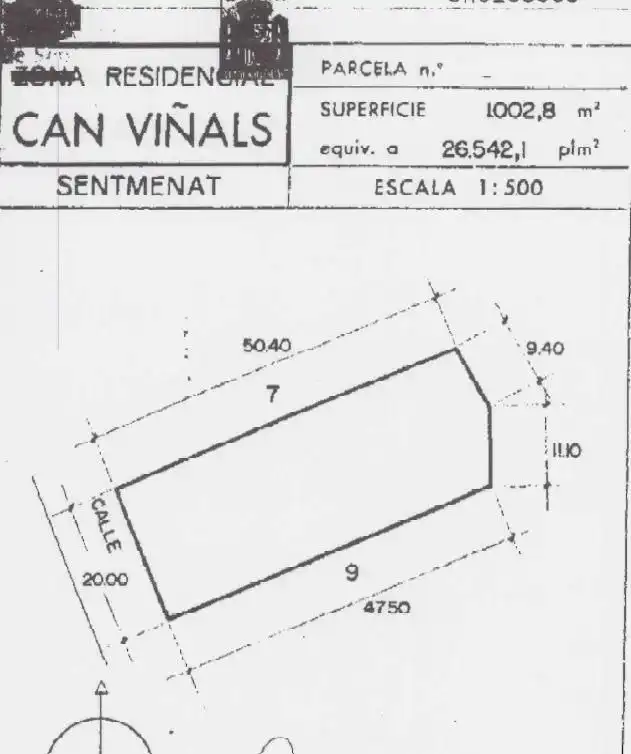 Terreno residencial en venta en Calle SERRA CAVALLERA, imagen 4