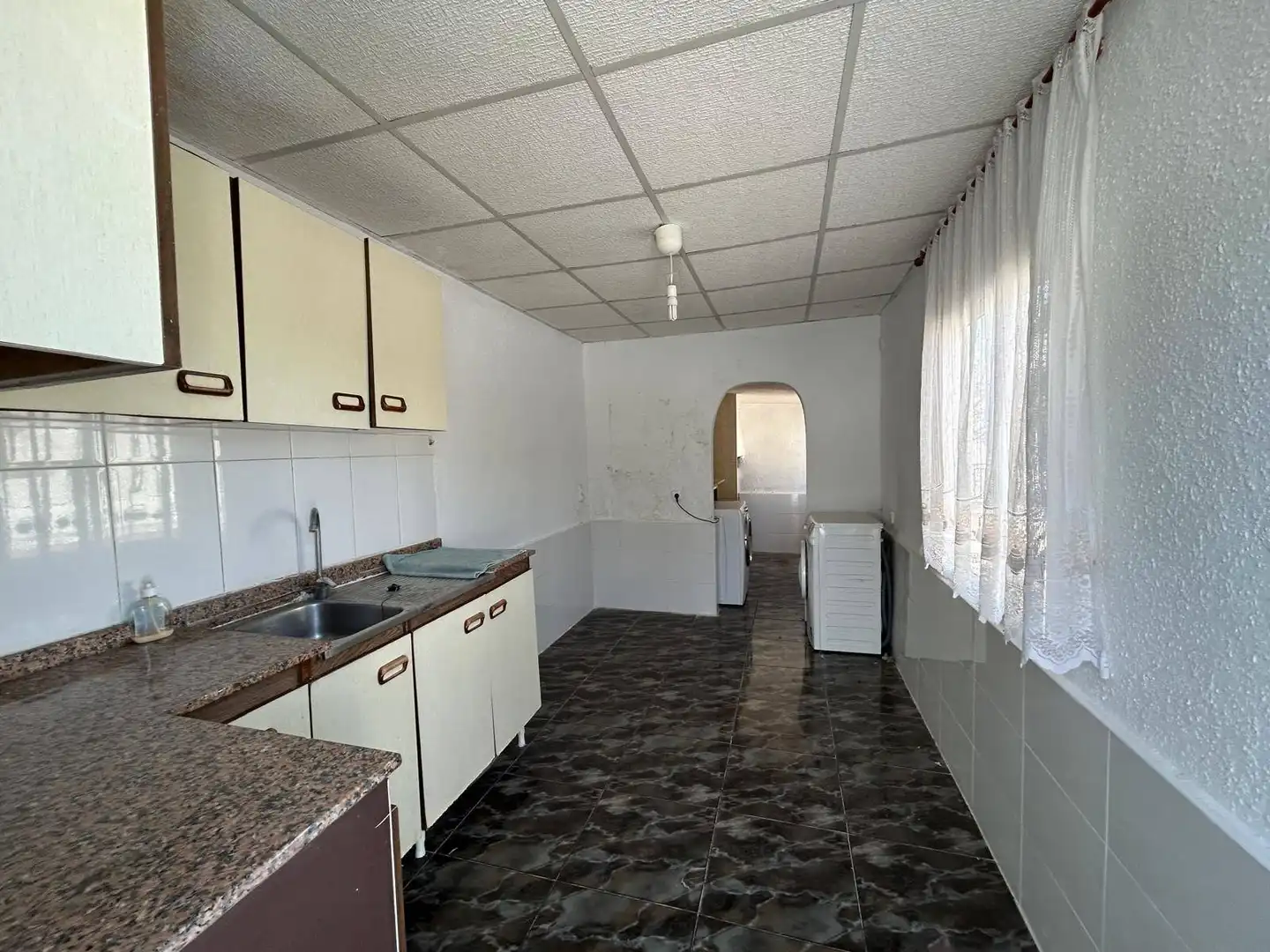 Kitchen of Houses for sale in Aspe  with Air Conditioner, Private garden and Terrace