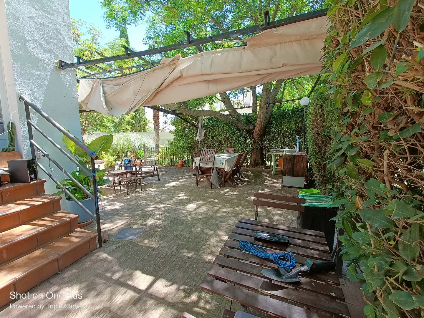 Terrassa de Casa o xalet en venda en Nambroca amb Calefacció, Jardí privat i Moblat