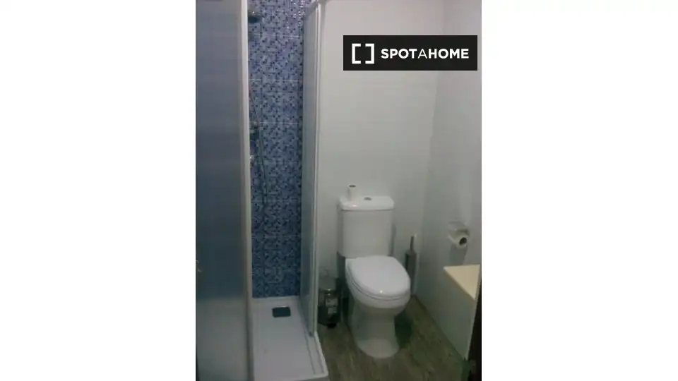 Bathroom of Flat for rent in Alicante / Alacant  with Air Conditioner, Heating and Furnished