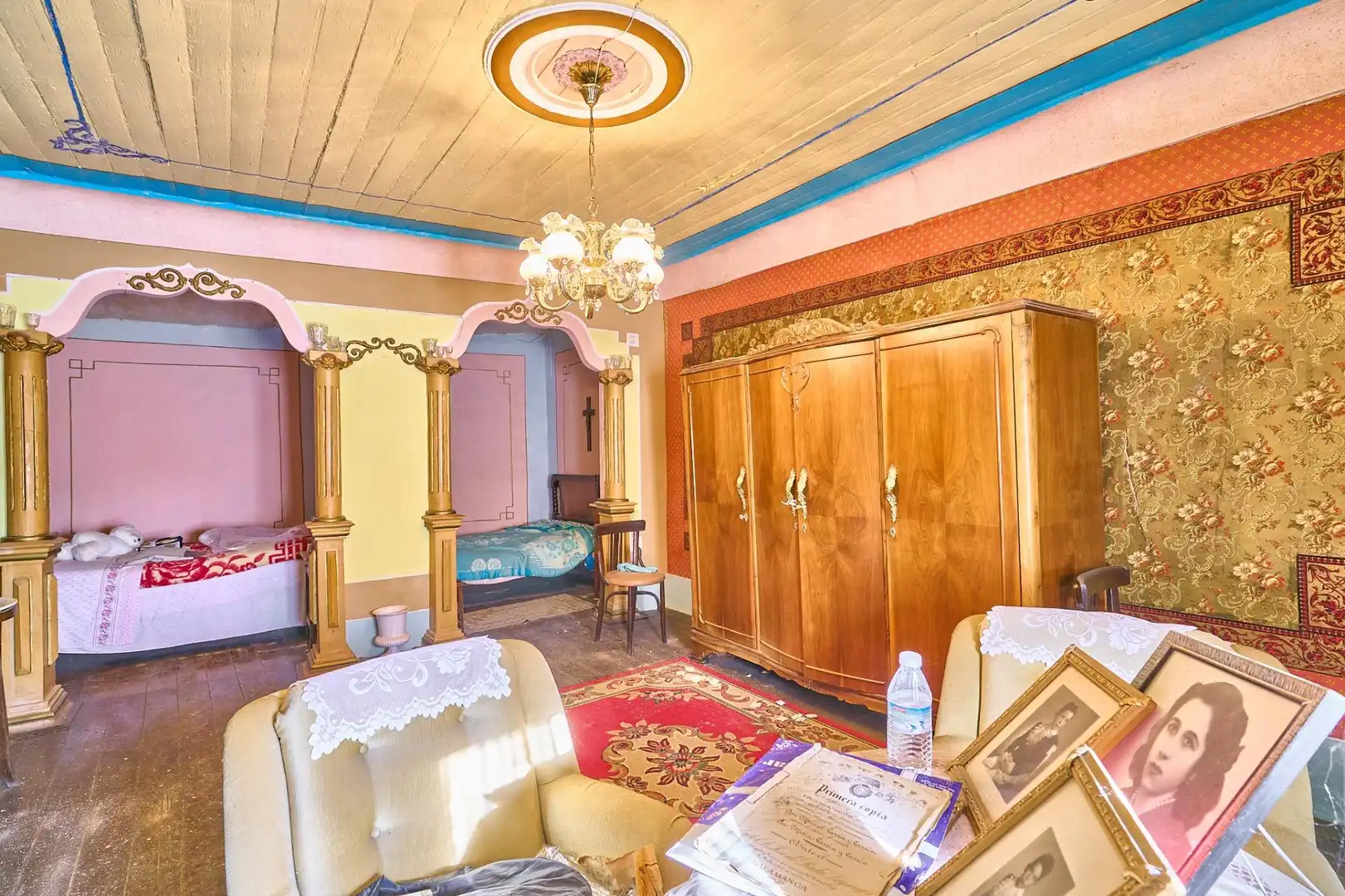 Sala de estar de Finca rústica en venta en La Maya  con Jardín privado, Terraza y Trastero