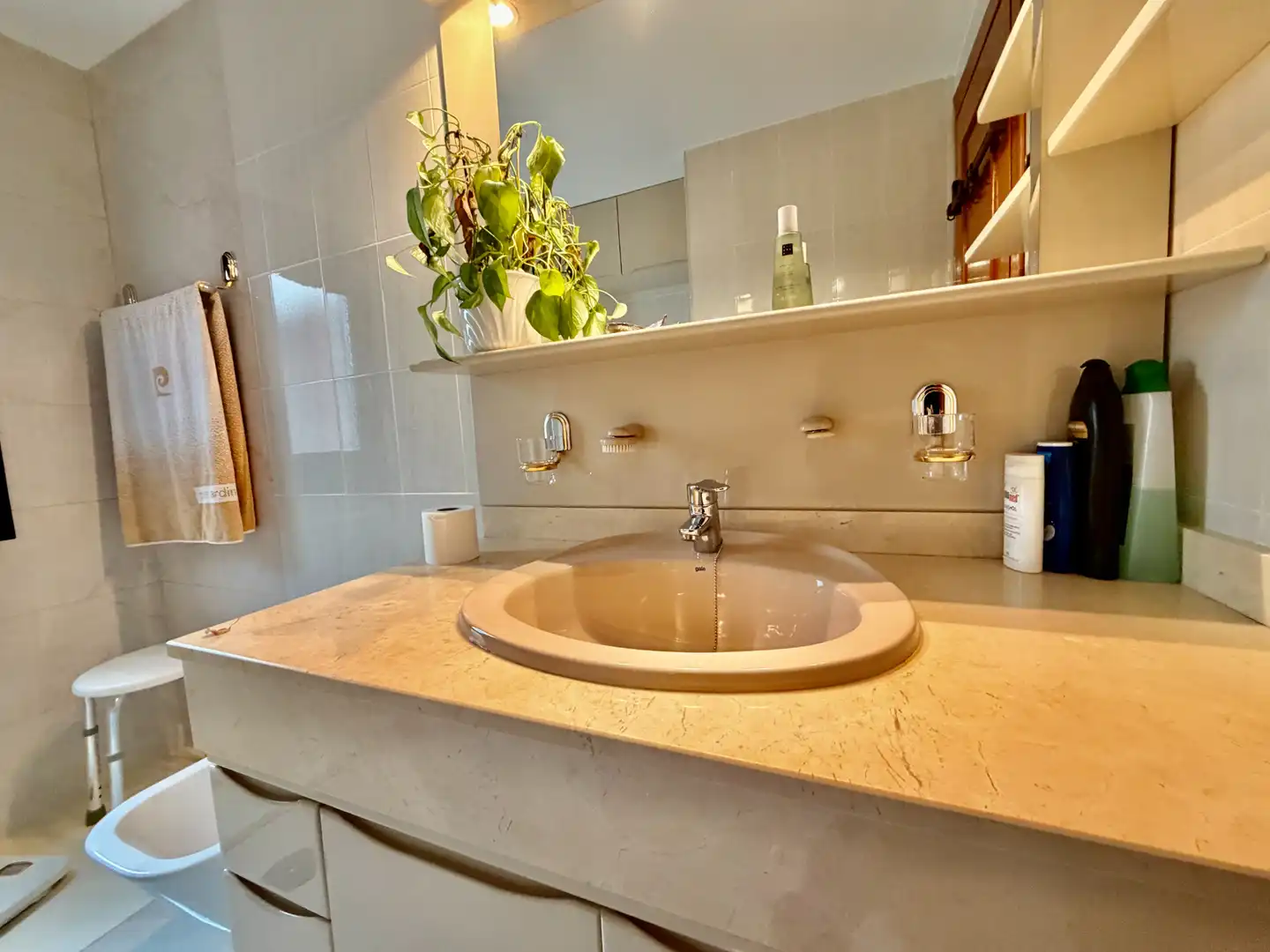 Baño de Dúplex en venta en Leganés con Aire acondicionado, Calefacción y Jardín privado