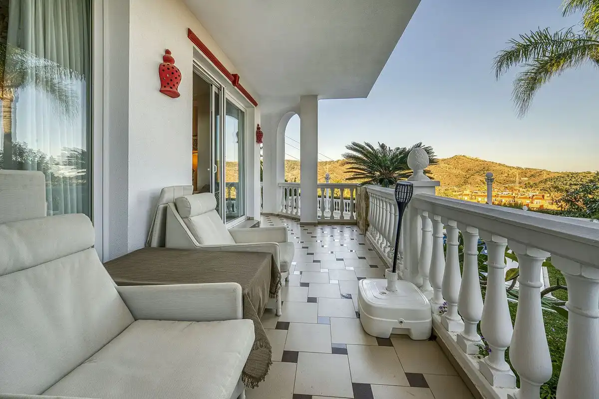 Terrace of Detached homes for sale in Marbella  with Air Conditioner, Terrace and Storage room