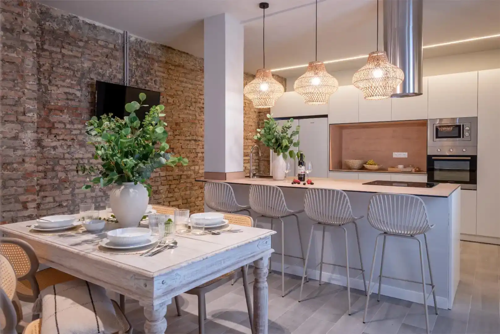 Kitchen of Flat for rent in Centro