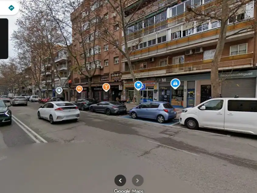 Vista exterior de Local de lloguer en Madrid