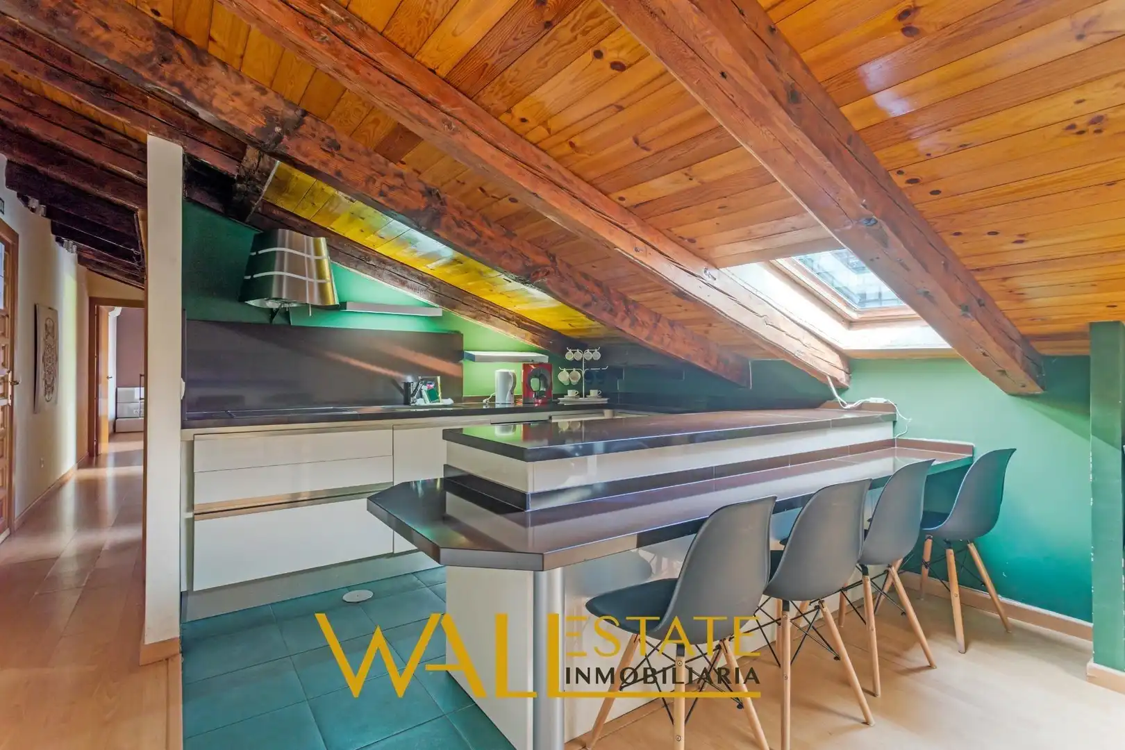 Kitchen of Flat for sale in Madrid  with Air Conditioner and Heating