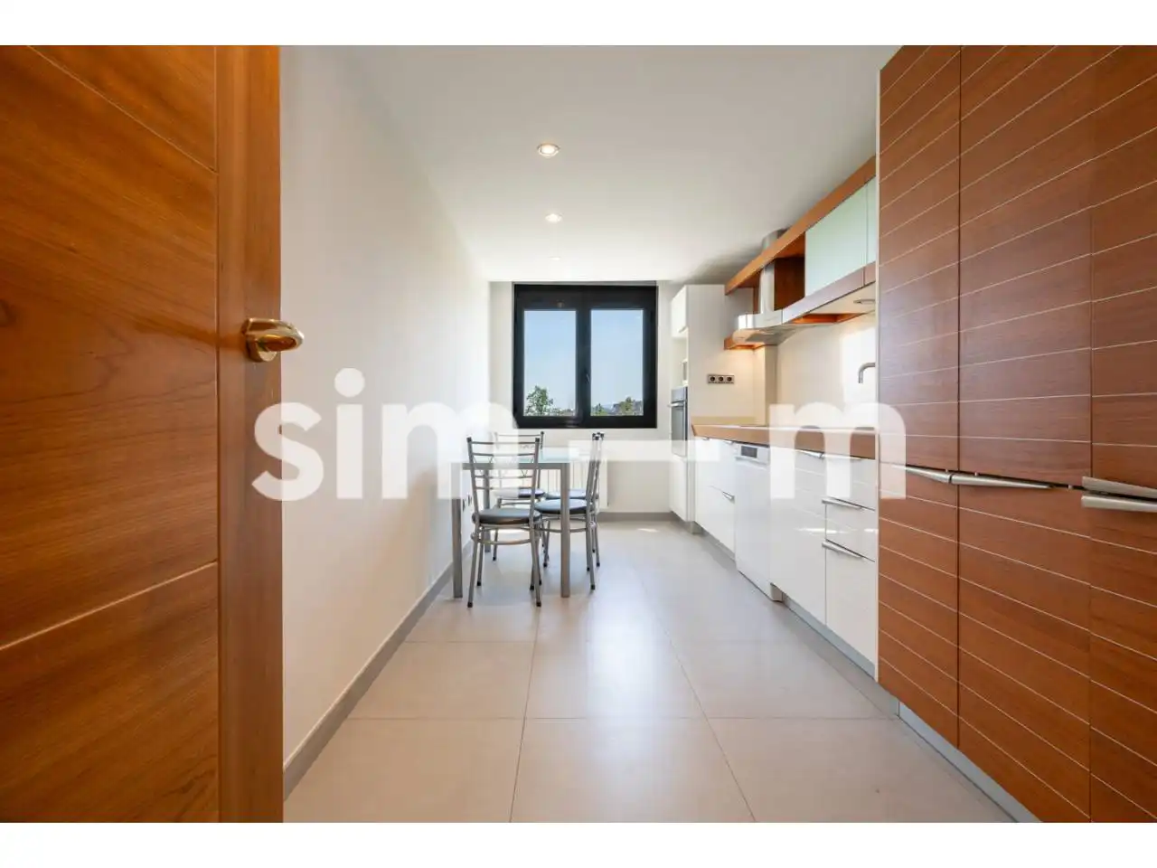 Kitchen of Flat for sale in Vic  with Heating, Parquet flooring and Terrace