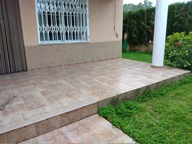 Terrace of Detached homes for rent in Canet d'En Berenguer  with Air Conditioner, Heating and Private garden