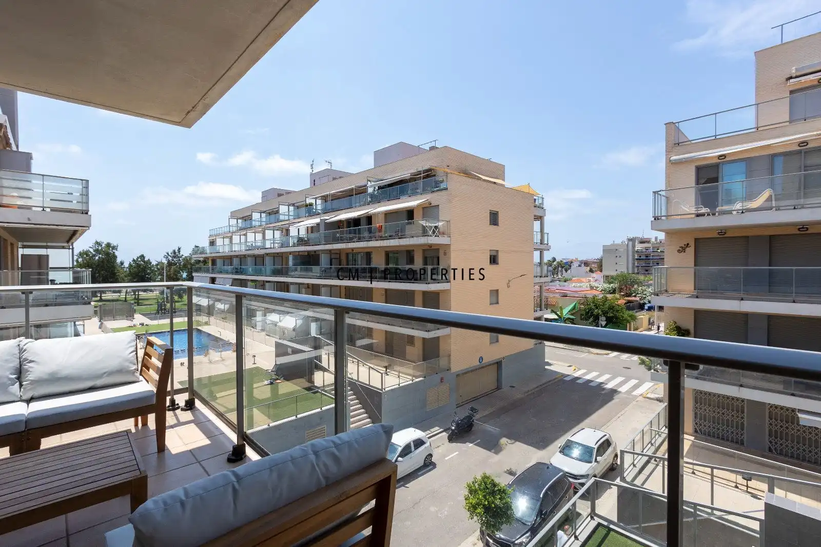 Terrace of Apartments for rent in Moncofa  with Air Conditioner, Heating and Terrace