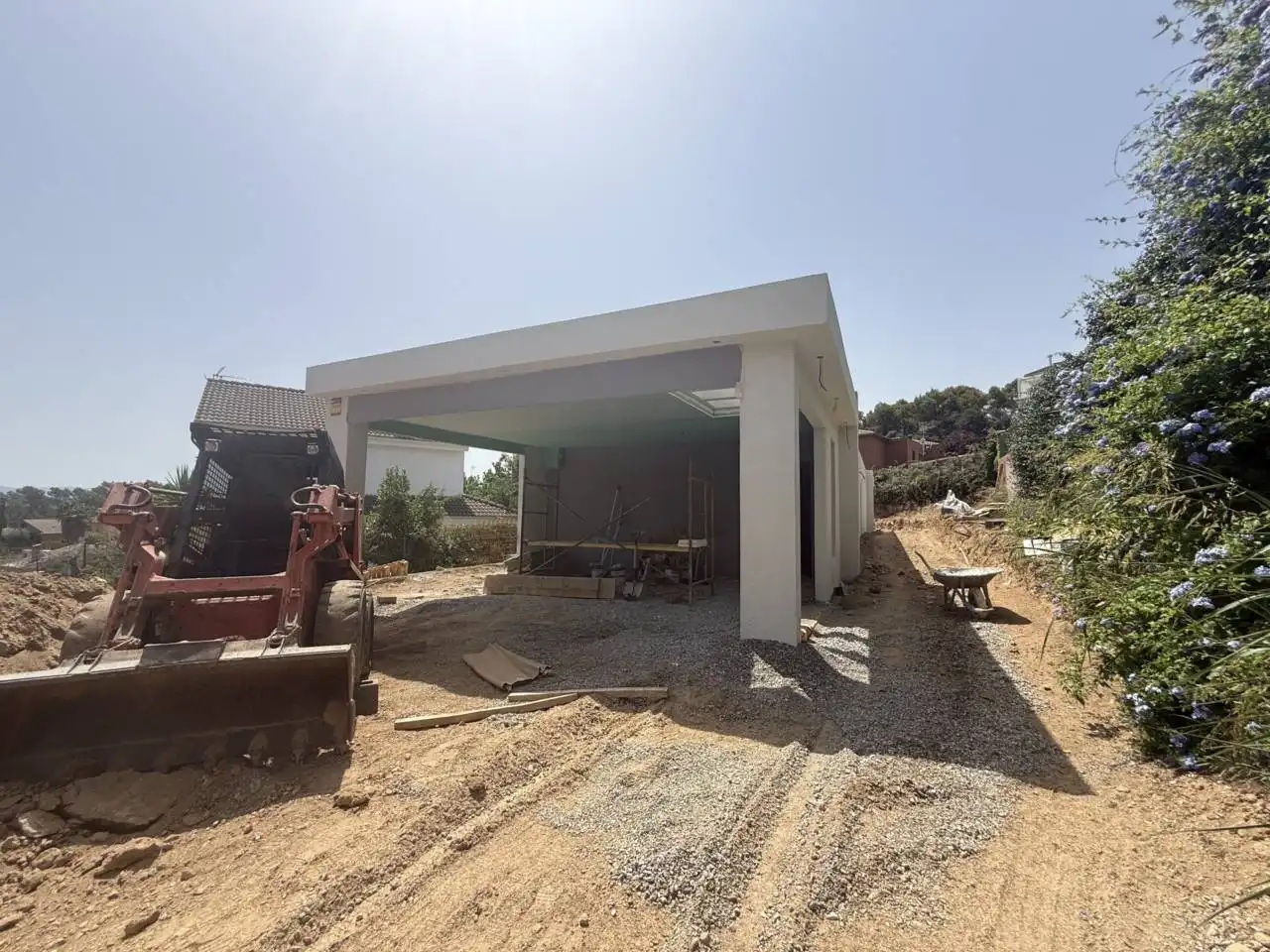 Vista exterior de Casa o xalet en venda en Lliçà d'Amunt amb Aire condicionat, Calefacció i Jardí privat