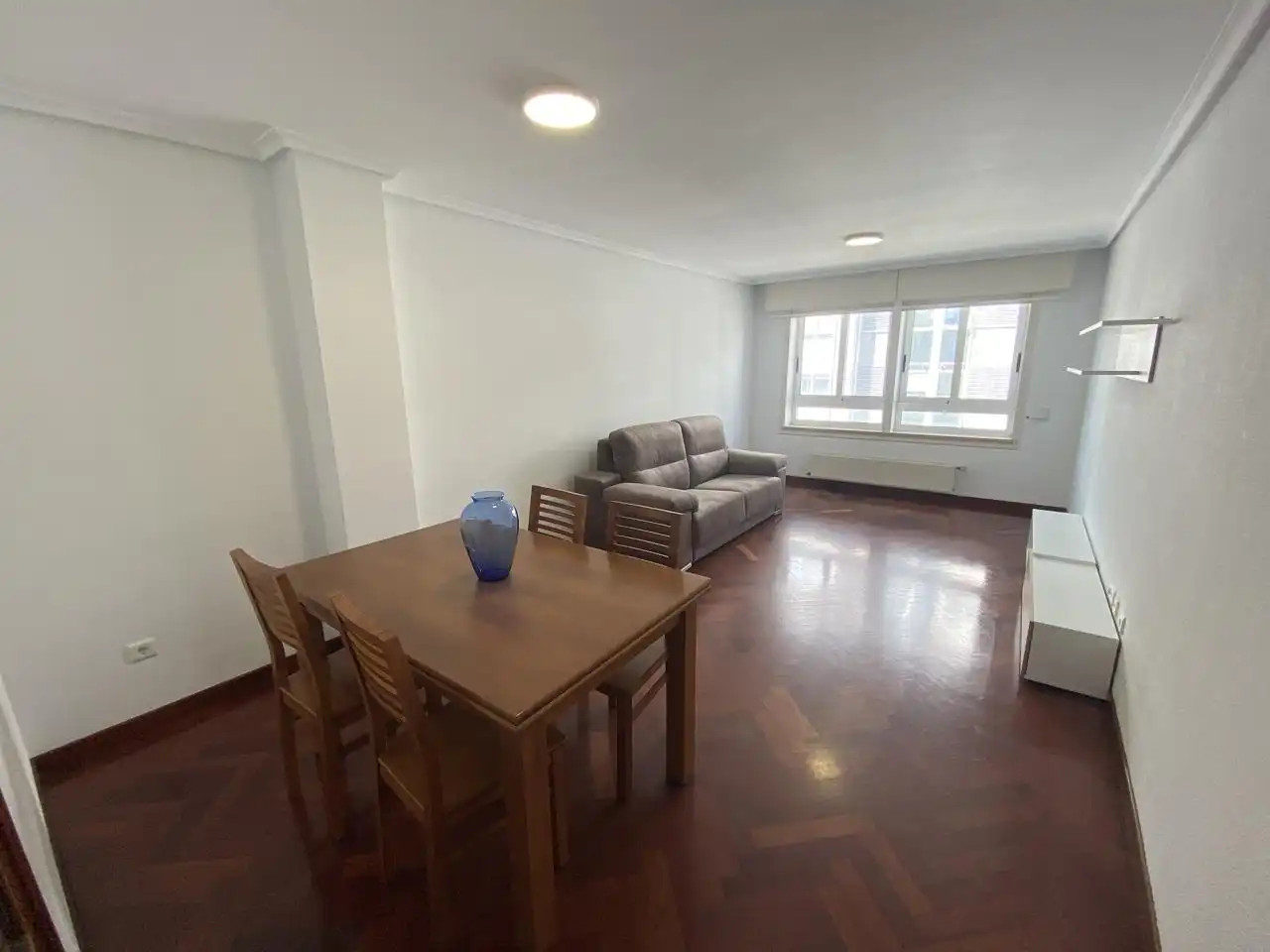 Sala de estar de Piso de alquiler en A Coruña Capital  con Calefacción y Amueblado