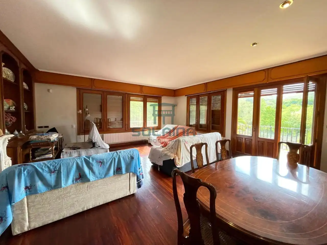 Living room of Houses for sale in Esgos  with Heating, Private garden and Swimming Pool
