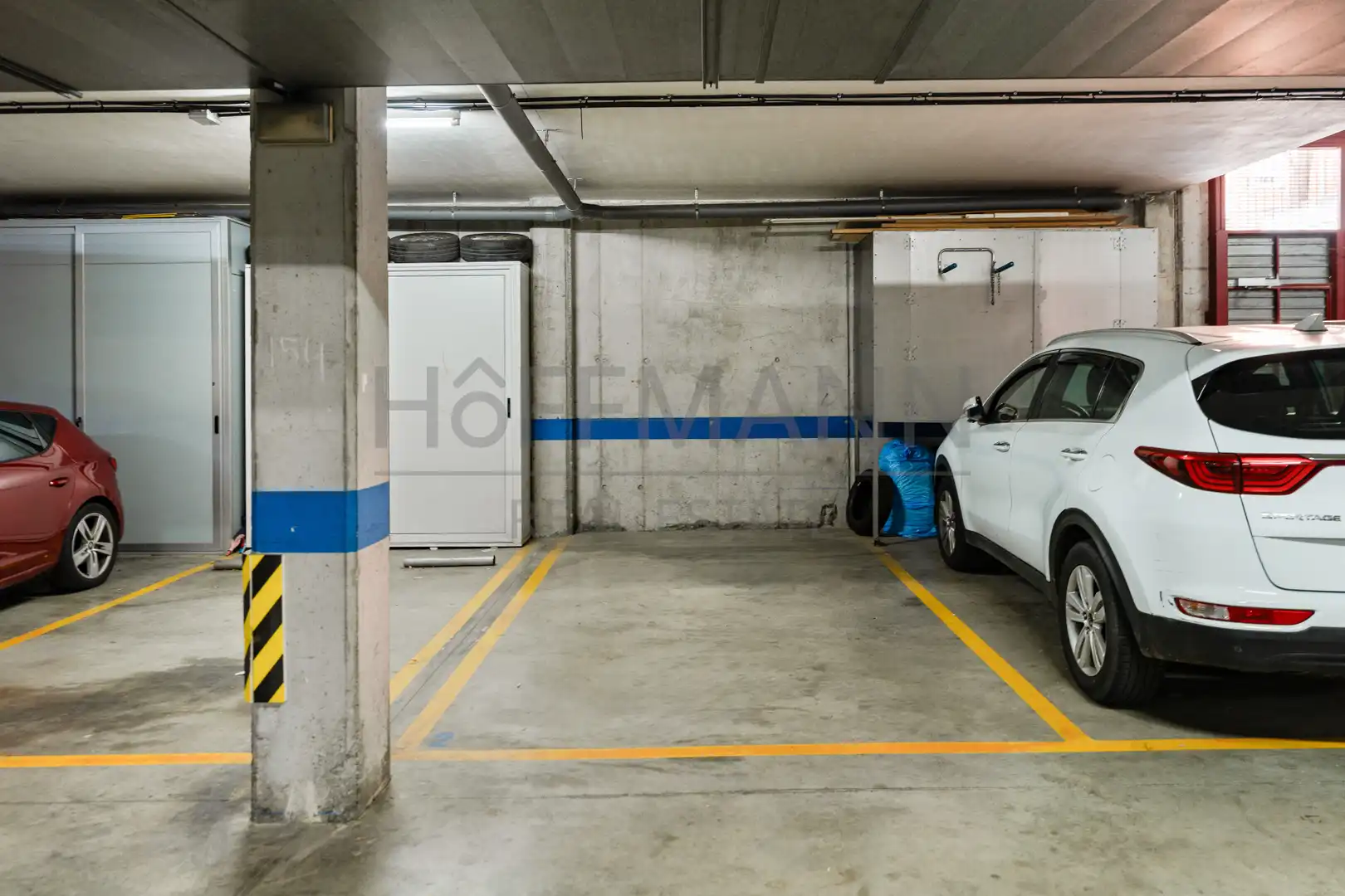 Parking of Flat for sale in Terrassa  with Air Conditioner, Heating and Furnished