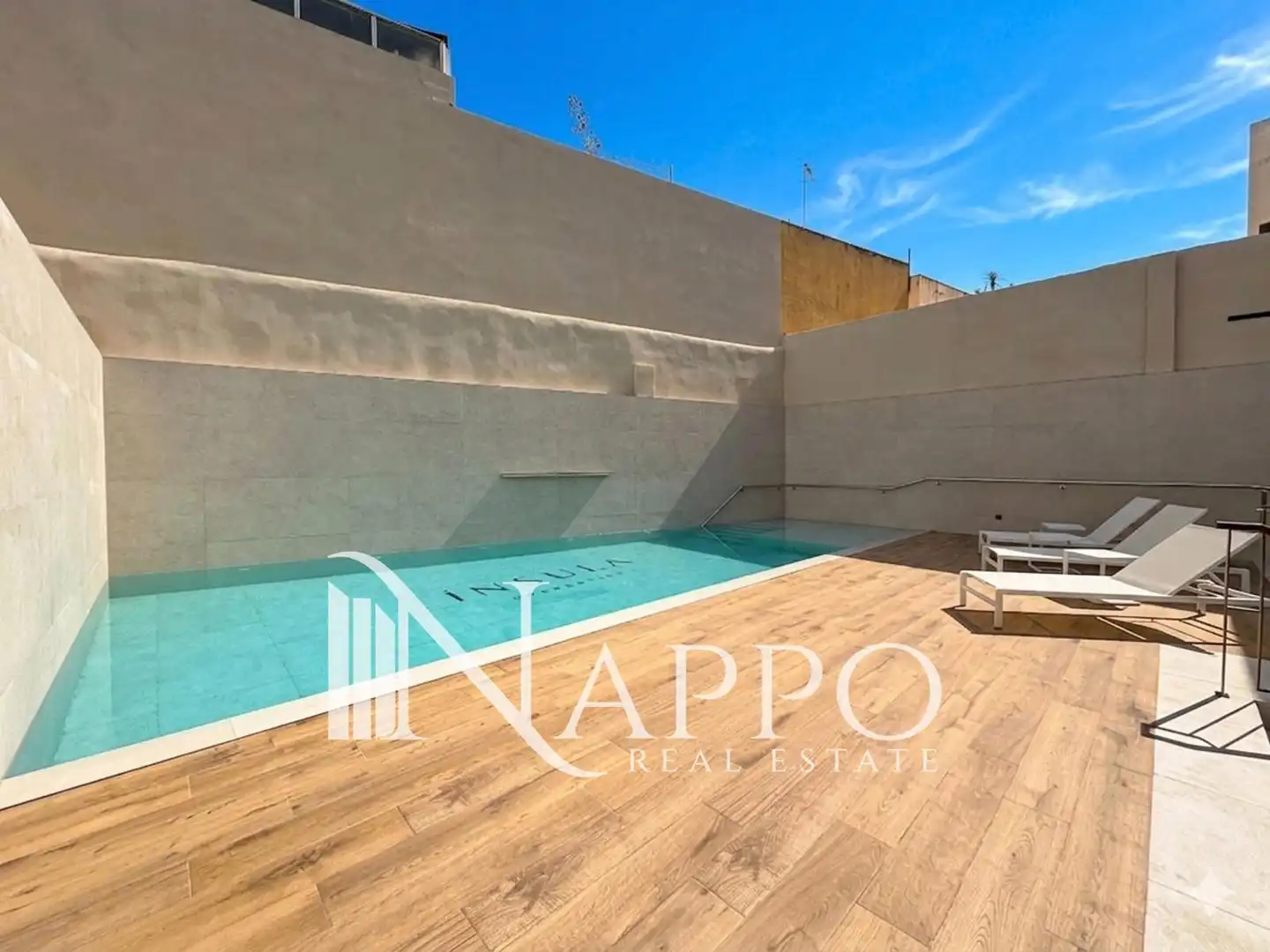 Swimming pool of Flat for rent in  Palma de Mallorca  with Air Conditioner, Terrace and Swimming Pool