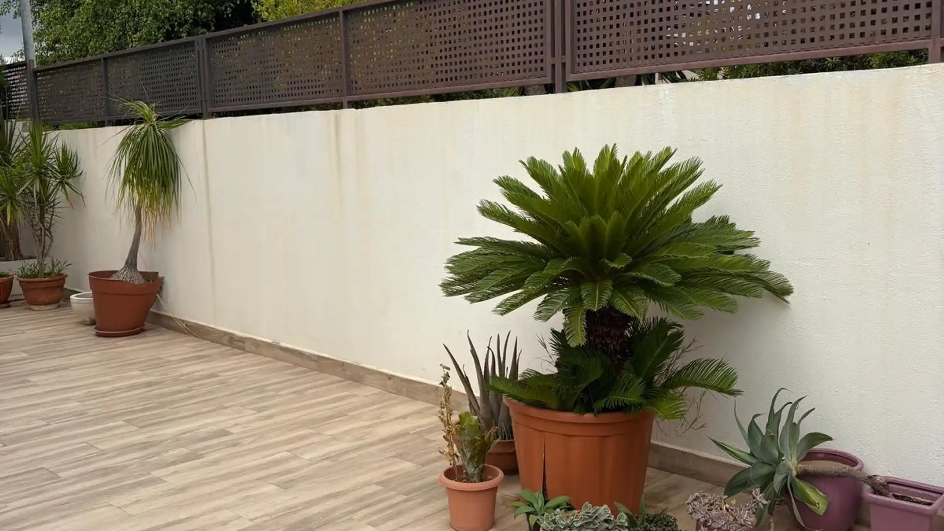 Terrace of Single-family semi-detached for sale in Gandia  with Air Conditioner, Private garden and Terrace