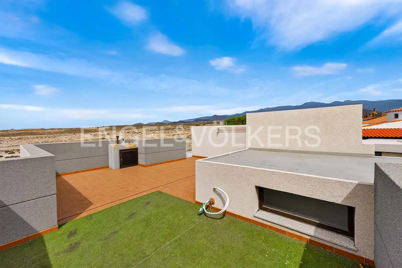 Terrasse von Haus oder Chalet zum Verkauf in Granadilla de Abona mit Klimaanlage, Terrasse und Schwimmbad