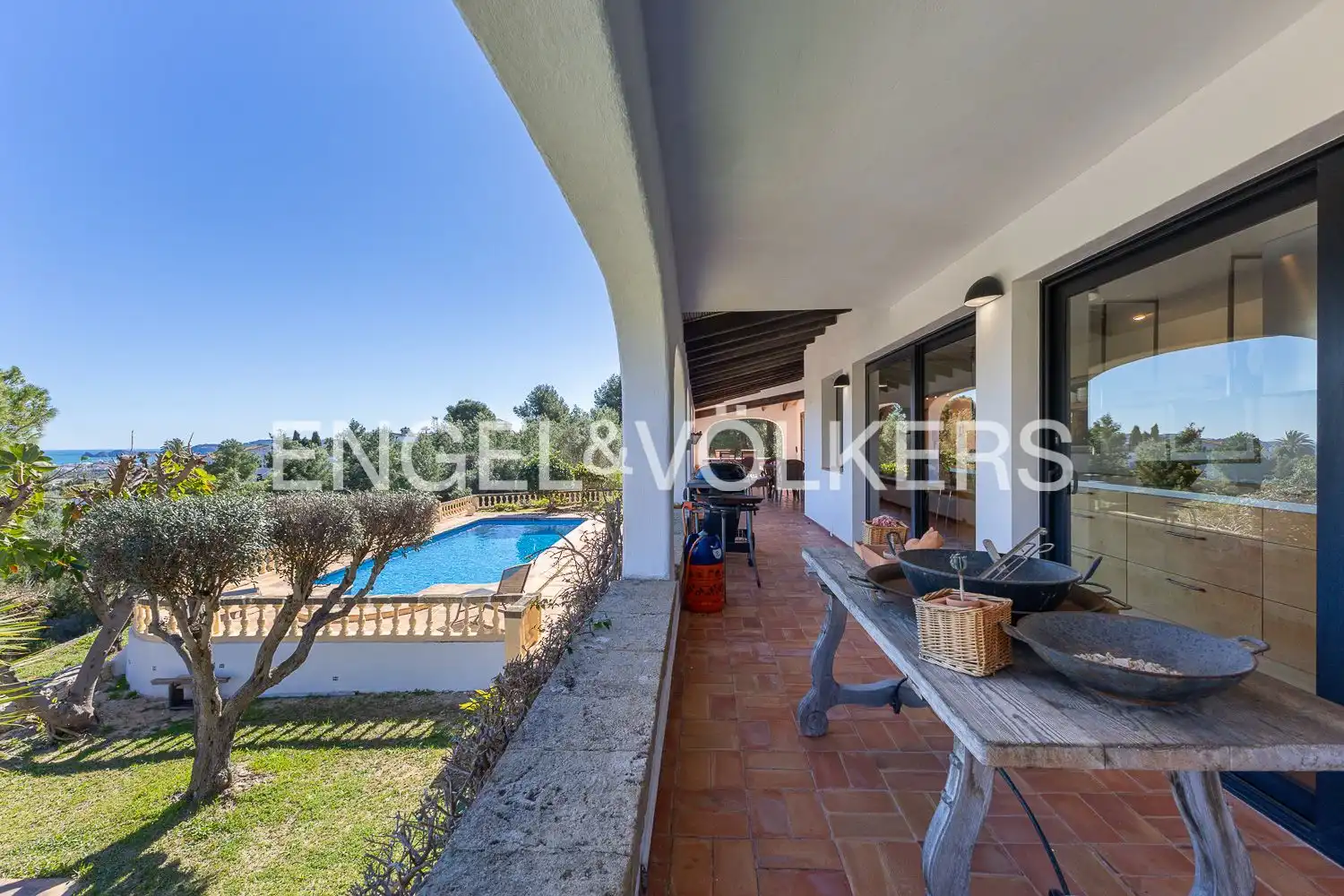 Exterior view of Houses for sale in Jávea / Xàbia  with Air Conditioner, Heating and Private garden