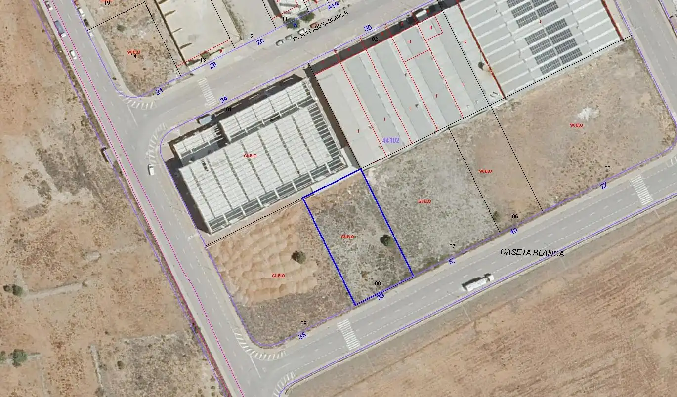 Terreny industrial en venda a Plaza Sui Caseta Blanca