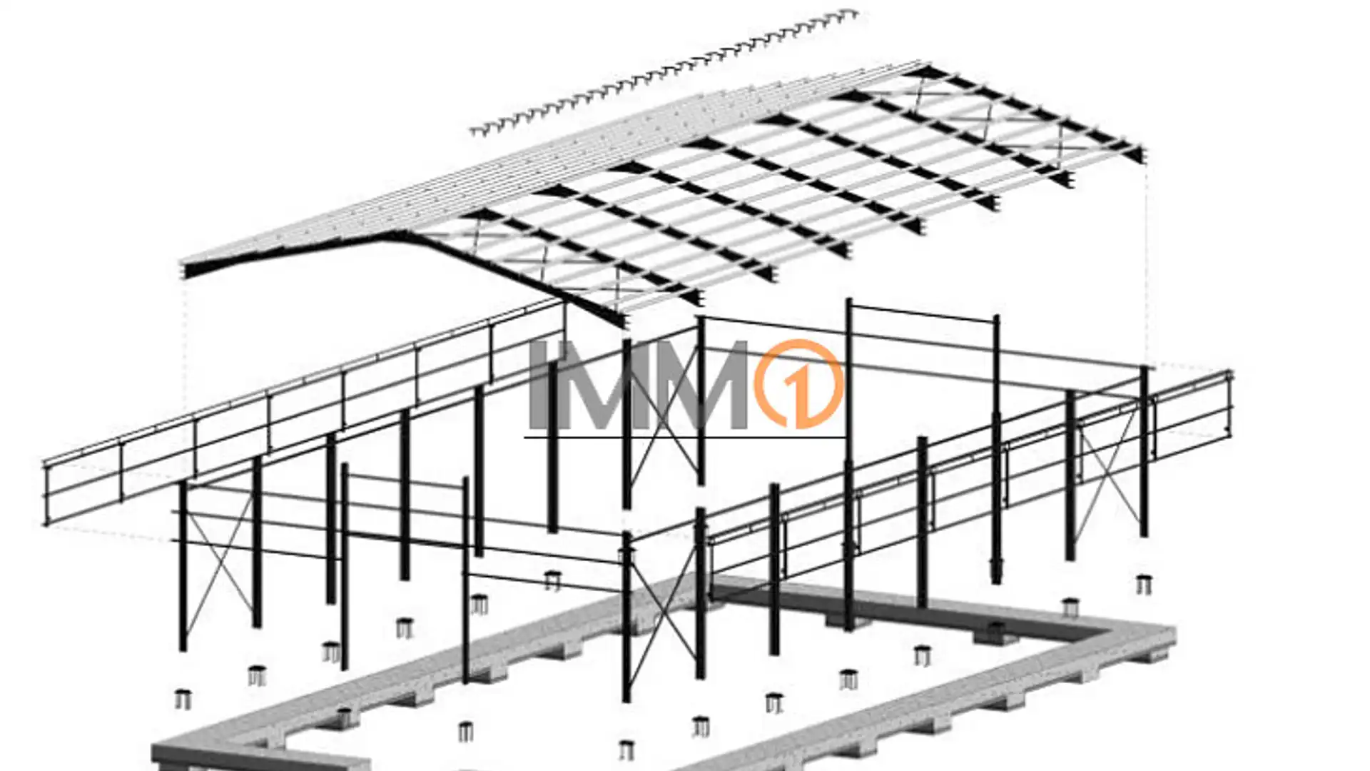 Vista exterior de Nau industrial de lloguer en Canillo amb Calefacció