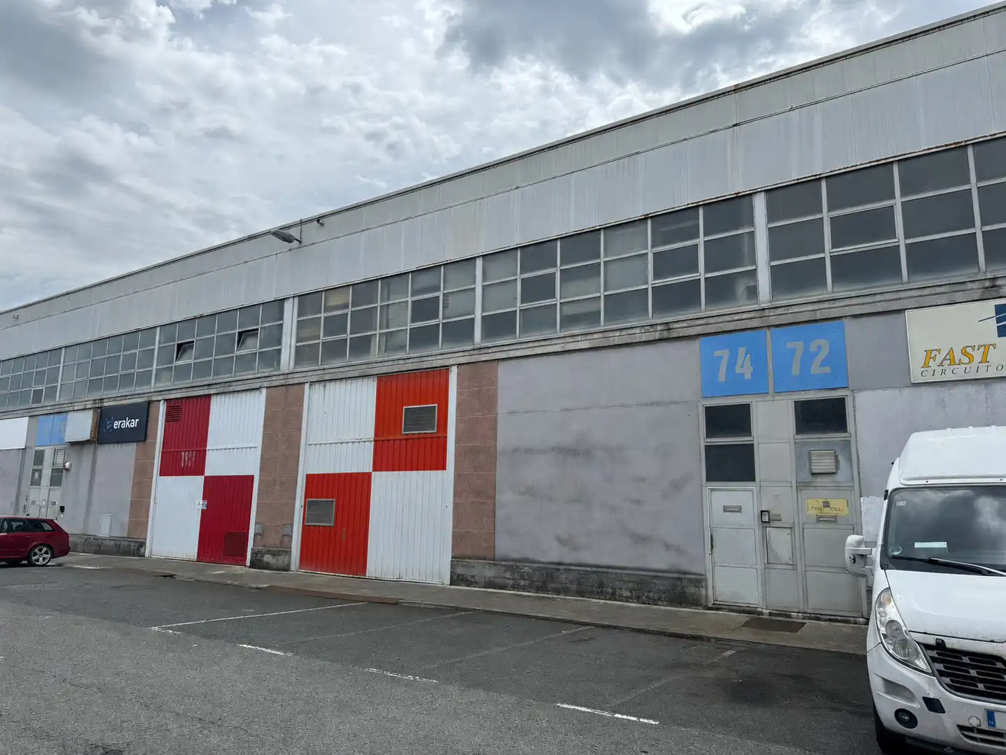 Exterior view of Industrial buildings for sale in Irun 